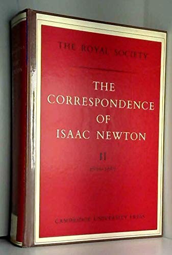 Cover for Correspondence of Isaac Newton, 1676-1687