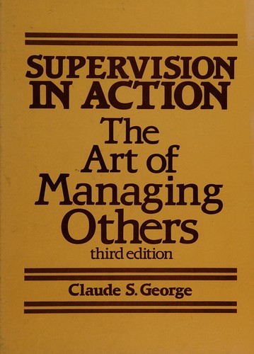 Cover for Supervision in action