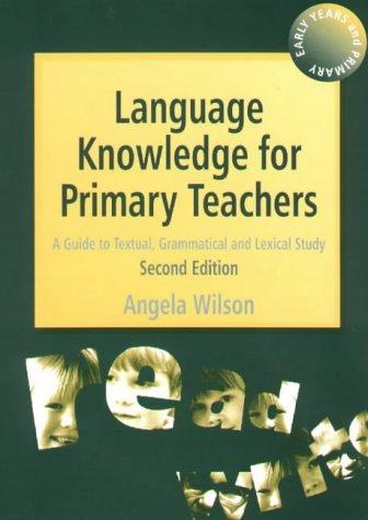 Cover for Language Knowledge for Primary Teachers