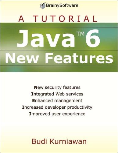 Cover for Java 6 New Features (A Tutorial series)