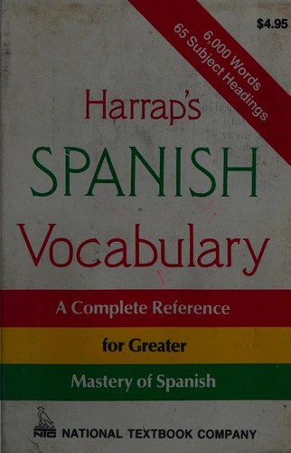 Cover for Harrap's Spanish Vocabulary