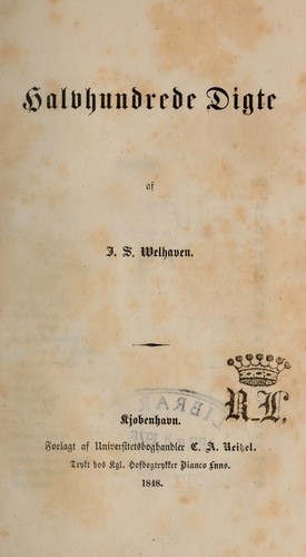 Cover for Halvhundrede digte