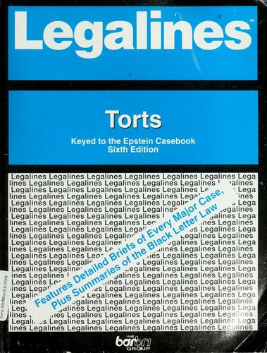 Cover for Torts