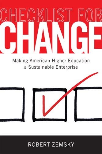 Cover for Checklist for Change: Making American Higher Education a Sustainable Enterprise
