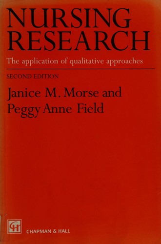 Cover for Nursing research