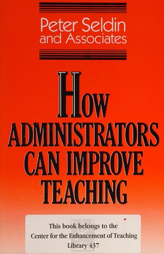 Cover for How administrators can improve teaching