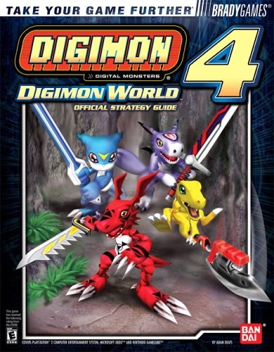 Cover for Digimon world 4 official strategy guide