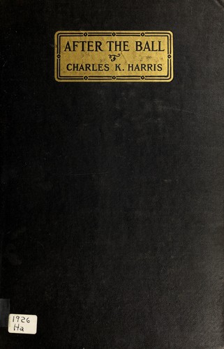 Cover for After the ball