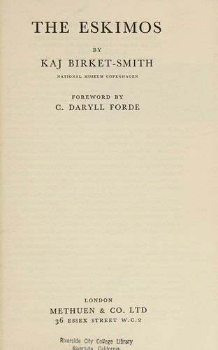 Cover for The Eskimos