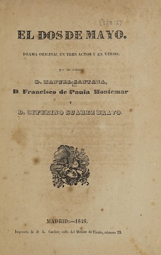 Cover for El dos de Mayo