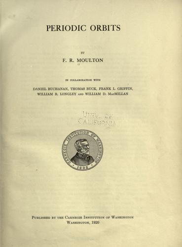Cover for Periodic orbits