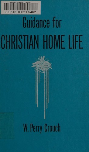 Cover for Guidance for Christian home life