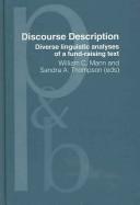 Cover for Discourse Description
