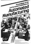 Cover for Proceedings of the 2nd European Conference on AutomatedManufacturing, 16-19 May, 1983, Birmingham, UK