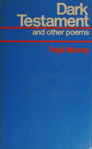 Cover for Dark Testament and other poems
