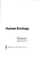 Cover for Human ecology
