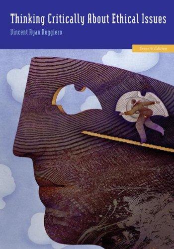 Cover for Thinking Critically About Ethical Issues