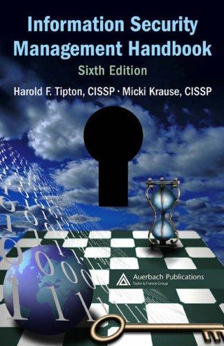 Cover for Information Security Management Handbook, Sixth Edition (Isc2 Press)