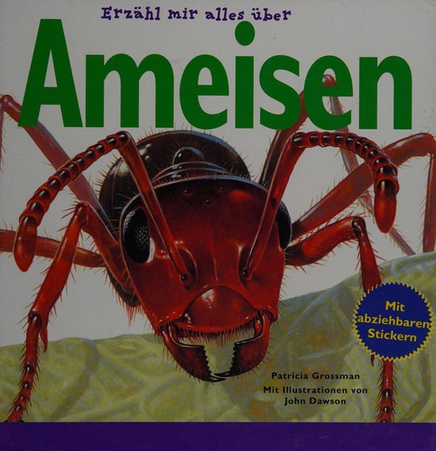 Cover for Erzähl mir alles über Ameisen