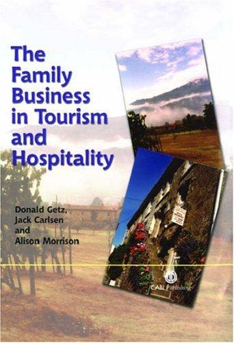 Cover for The Family Business in Tourism and Hospitality (Cabi Publishing)