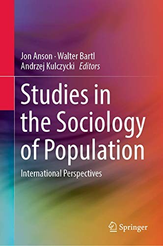Cover for Studies in the Sociology of Population