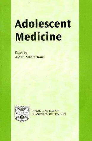 Cover for Adolescent Medicine