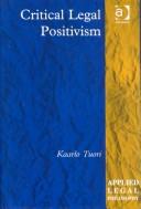 Cover for Critical legal positivism