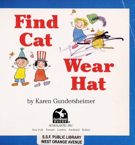 Cover for Find cat, wear hat