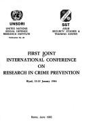 Cover for Combatting drug abuse and related crime