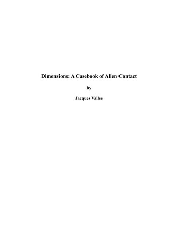 Cover for Dimensions