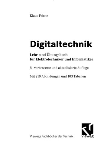 Cover for Digitaltechnik