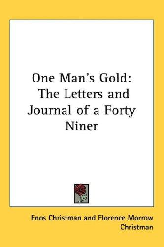 Cover for One Man's Gold