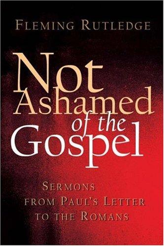 Cover for Not Ashamed of the Gospel