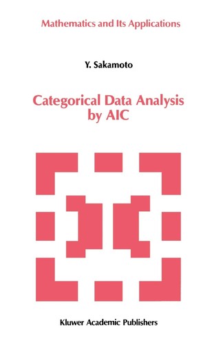 Cover for Categorical data analysis by AIC