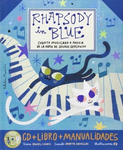 Cover for Rhapsody in blue castellano
