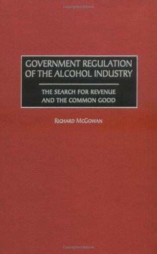 Cover for Government regulation of the alcohol industry