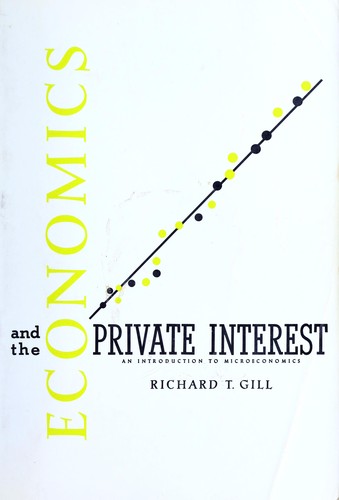 Cover for Economics and the private interest