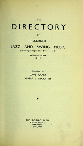 Cover for Jazz directory