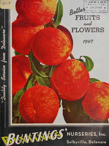 Cover for Better fruits and flowers, 1947