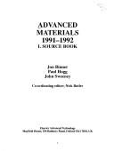 Cover for Advanced materials, 1991-1992.