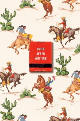Cover for Burn After Writing