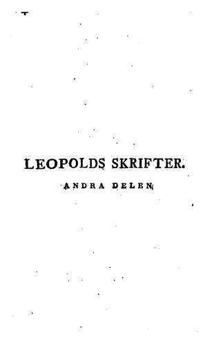 Cover for Samlade skrifter