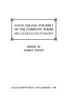 Cover for The complete poems of Charles Reznikoff