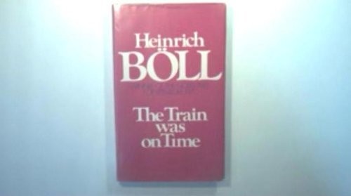 Cover for The train was on time