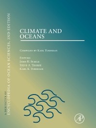 Cover for Climate and oceans. A derivative of encyclopedia of ocean sciences, 2nd edition