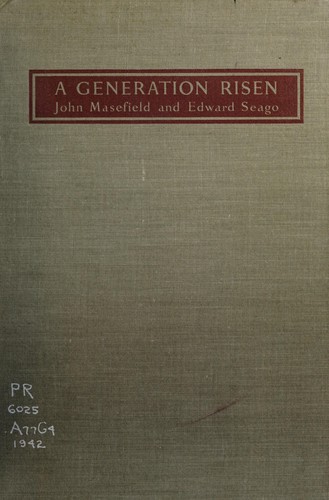 Cover for A generation risen
