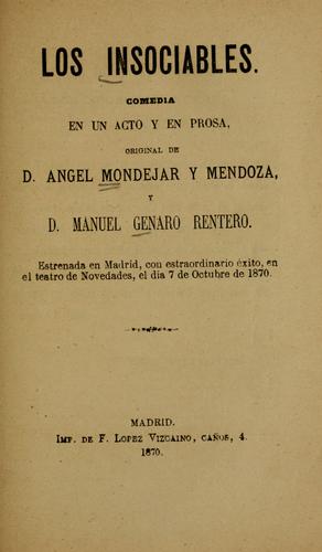 Cover for Los insociables
