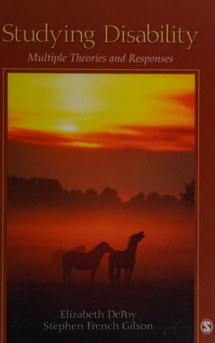 Cover for Studying disability