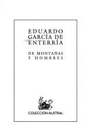 Cover for De montañas y hombres