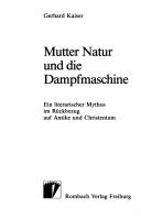 Cover for Mutter Natur und die Dampfmaschine